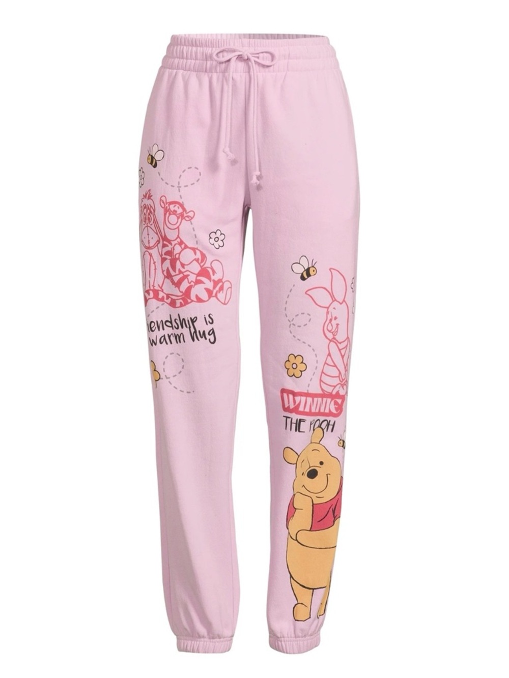 Disney Winnie the Pooh Orchid Rose joggers youth Size Medium 7-9